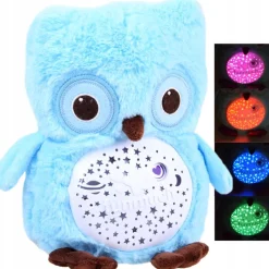 Peluches Et Câlins-DDD Toys Petit hibou avec son et lumière