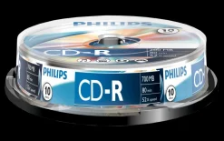 Bureautique-Philips CD-R 80 min / 700 MB spindle 10 pièces