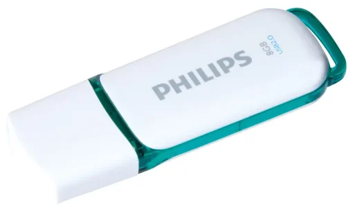 Bureautique-Philips USB 2.0 8 GB vert
