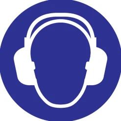 Signalisation-Pickup Pictogram protection de l' oreille Ø 18 cm