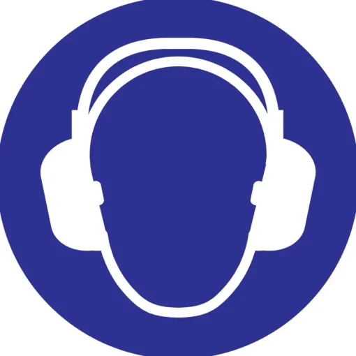 Signalisation-Pickup Pictogram protection de l' oreille Ø 18 cm