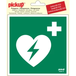 Signalisation-Pickup Pictogramme AED 15 x 15 cm