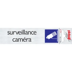 Signalisation-Pickup Pictogramme alu surveillance caméra 16,5 x 4,4 cm