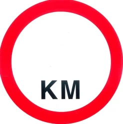 Signalisation-Pickup Pictogramme avec indication km