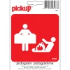 Signalisation-Pickup Pictogramme couverture d'extinction 10 x 10 cm