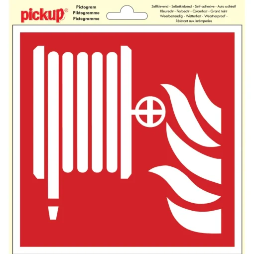 Signalisation-Pickup Pictogramme emploie extincteur 20 x 20 cm