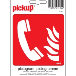 Signalisation-Pickup Pictogramme emploie secours 10 x 10 cm