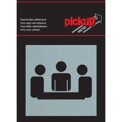 Signalisation-Pickup Pictogramme en aluminium salle de réunion