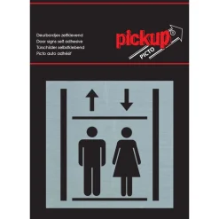Signalisation-Pickup Pictogramme en aluminium ascenseur
