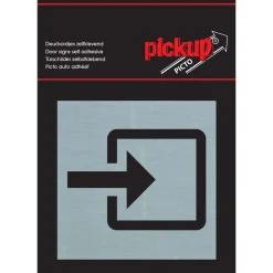 Signalisation-Pickup Pictogramme en aluminium entrée