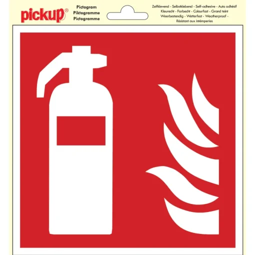 Signalisation-Pickup Pictogramme extincteur 20 x 20 cm
