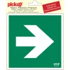Signalisation-Pickup Pictogramme flèche 90° 15 x 15 cm