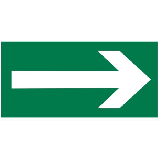 Signalisation-Pickup Pictogramme flèche directionelle 15 x 30 cm