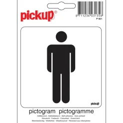 Signalisation-Pickup Pictogramme hommes 10 x 10 cm