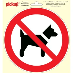 Signalisation-Pickup Pictogramme interdit aux chiens Ø 20 cm