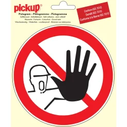 Signalisation-Pickup Pictogramme interdit aux autorisations Ø 15 cm
