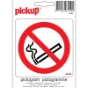 Signalisation-Pickup Pictogramme interdit de fumer 10 x 10 cm