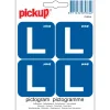 Signalisation-Pickup Pictogramme L 4 pièces 10 x 10 cm