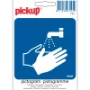 Signalisation-Pickup Pictogramme laver les mains 10 x 10 cm