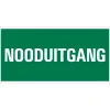 Signalisation-Pickup Pictogramme nooduitgang 15 x 30 cm