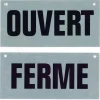 Signalisation-Pickup Pictogramme panneau ouvert / fermé 17 x 12,5 cm