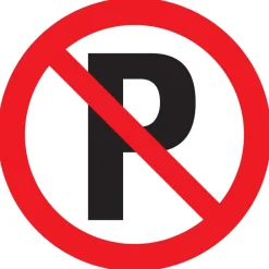 Signalisation-Pickup Pictogramme parking interdit Ø 18 cm