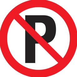Signalisation-Pickup Pictogramme parking interdit Ø 30 cm