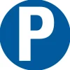 Signalisation-Pickup Pictogramme parking P Ø 30 cm
