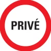 Signalisation-Pickup Pictogramme privé Ø 18 cm