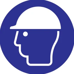 Signalisation-Pickup Pictogramme protection de la tête Ø 18 cm