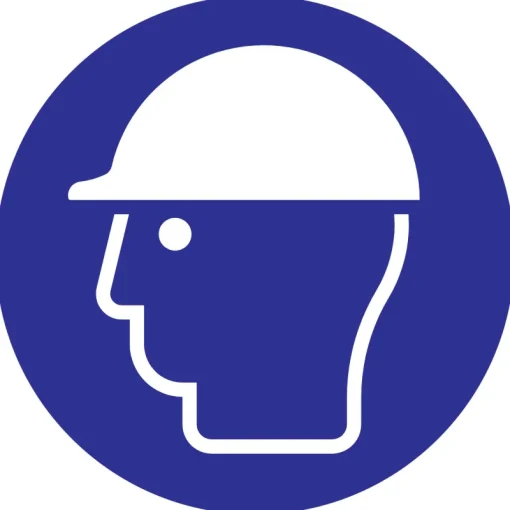 Signalisation-Pickup Pictogramme protection de la tête Ø 18 cm