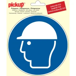 Signalisation-Pickup Pictogramme protection de la tête Ø 15 cm