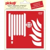 Signalisation-Pickup Pictogramme robinet incendie 15 x 15 cm