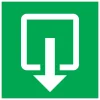Signalisation-Pickup Pictogramme sortie 20 x 20 cm