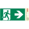 Signalisation-Pickup Pictogramme sortie secours droite 10 x 20 cm