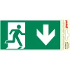 Signalisation-Pickup Pictogramme sortie secours bas 10 x 20 cm