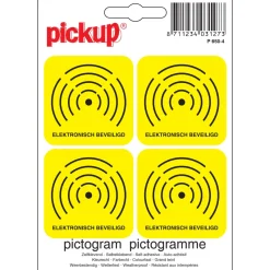 Signalisation-Pickup Pictogramme surveillance électronique 10 x 10 cm
