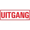Signalisation-Pickup Pictogramme uitgang 33 x 12 cm