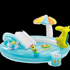 Piscines Et Accessoires | Piscines Et Accessoires-Intex Piscine gonflable pour enfants Gator 170x201x84 cm