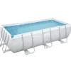 Piscines Et Accessoires-Bestway Piscine rectangle 412x201x122 cm