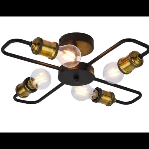 Plafonniers-Euro Light Plafonnier Echinea 4x E27