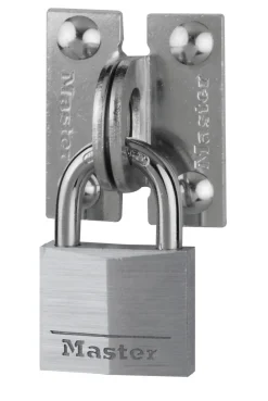 Serrures-Masterlock Plaque oeuil rectangle avec cadenas 40 mm