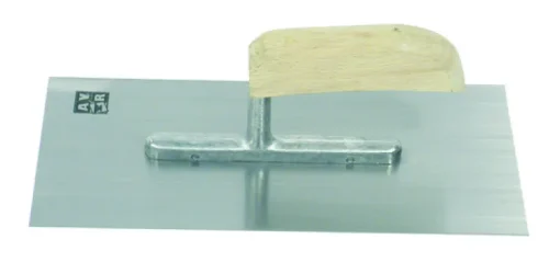 Outils De Maçonnerie-AVR Platresse avec poignée en bois 280 x 130 mm