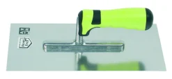 Outils De Maçonnerie-AVR Platresse inoxydable avec poignée neoprene 280 x 130 mm