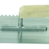 Outils De Maçonnerie-AVR Platresse modèle denté avec poignée en bois 280 x 130 mm