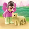 Jeux De Construction-Playmobil 1.2.3 Fée Avec Renard - 70403