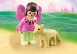 Jeux De Construction-Playmobil 1.2.3 Fée Avec Renard - 70403