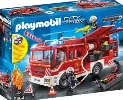 Jeux De Construction-Playmobil City Action Fourgon D'Interv Pompiers - 9464
