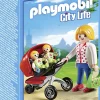 Jeux De Construction-Playmobil City Life Maman Avec Jumeaux - 5573