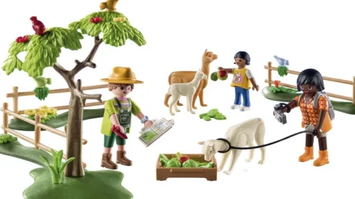 Jeux De Construction-Playmobil Country Randonneurs et alpagas - 71251
